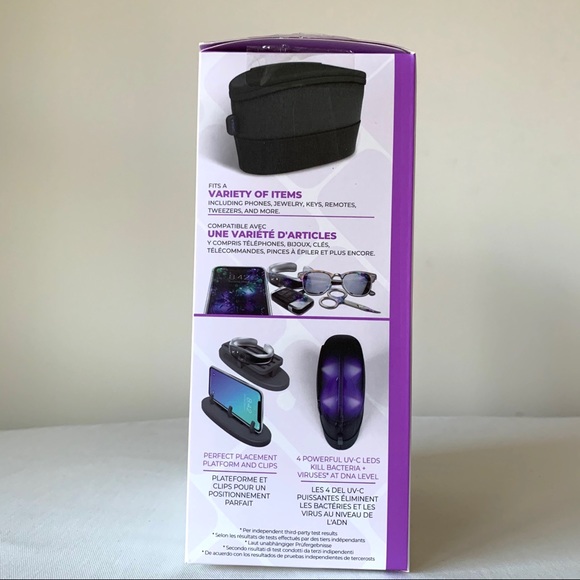 Portable Sanitizer Bag HoMedics UV-Clean - Picture 6 of 7